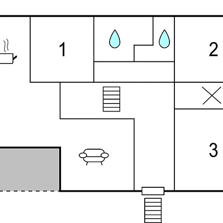 3 Bedroom Cozy In * Nedescina